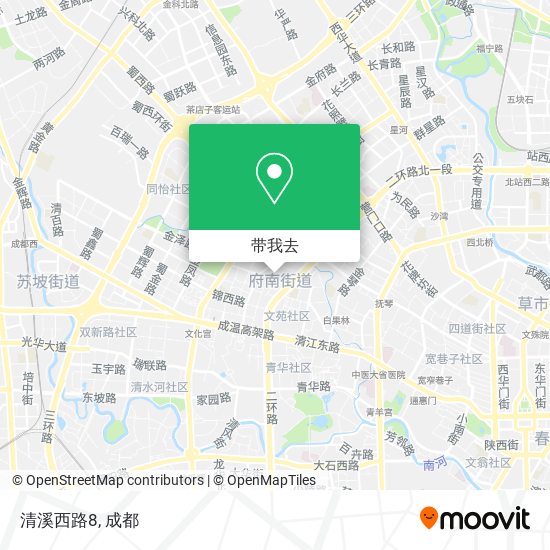 清溪西路8地图