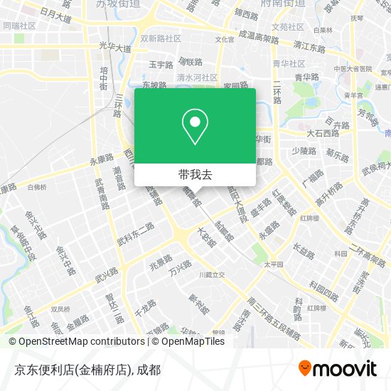 京东便利店(金楠府店)地图