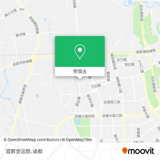 霞辉货运部地图