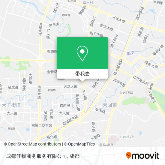 成都佳畅商务服务有限公司地图