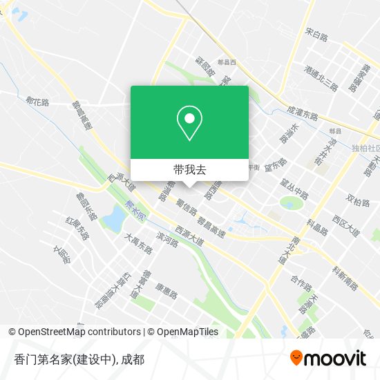 香门第名家(建设中)地图