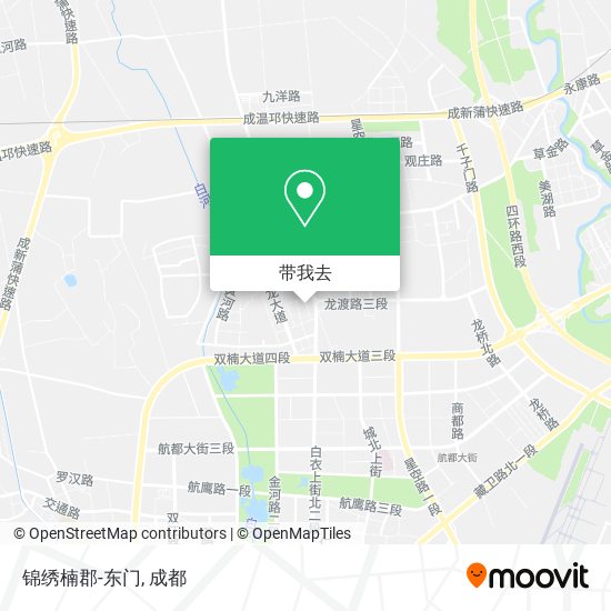 锦绣楠郡-东门地图