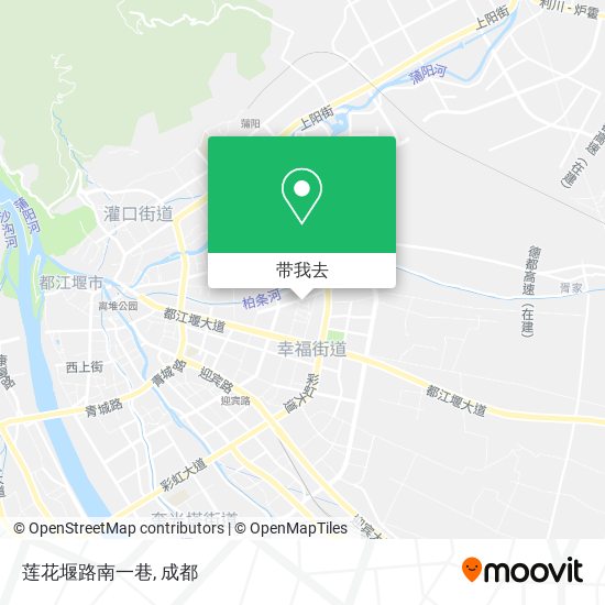莲花堰路南一巷地图