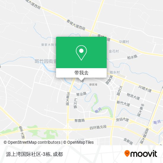 源上湾国际社区-3栋地图