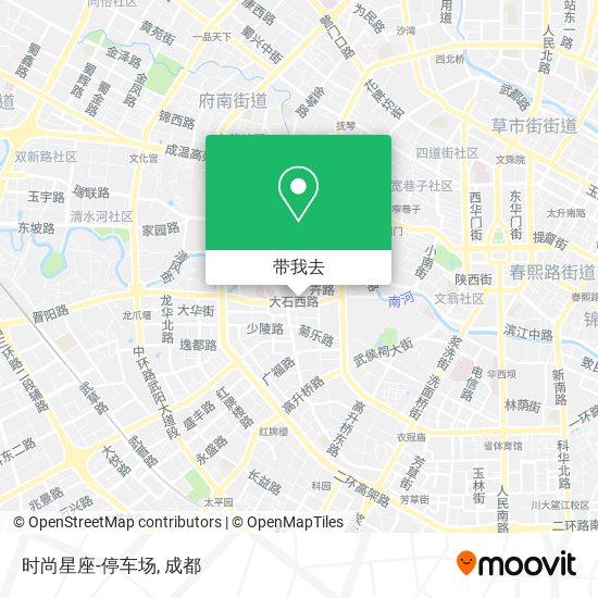 时尚星座-停车场地图