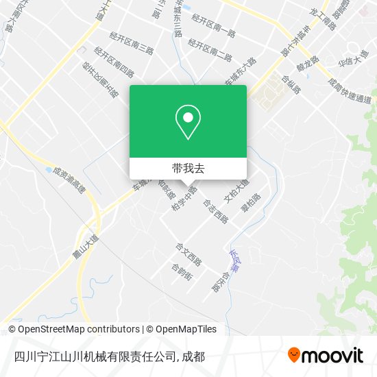 四川宁江山川机械有限责任公司地图