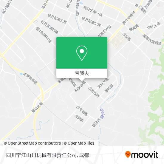 四川宁江山川机械有限责任公司地图