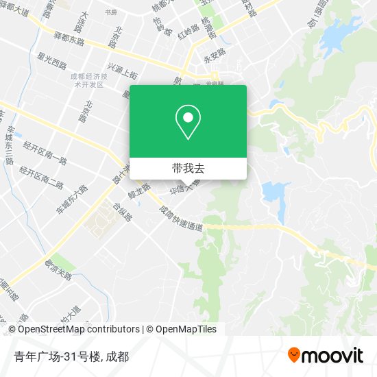 青年广场-31号楼地图
