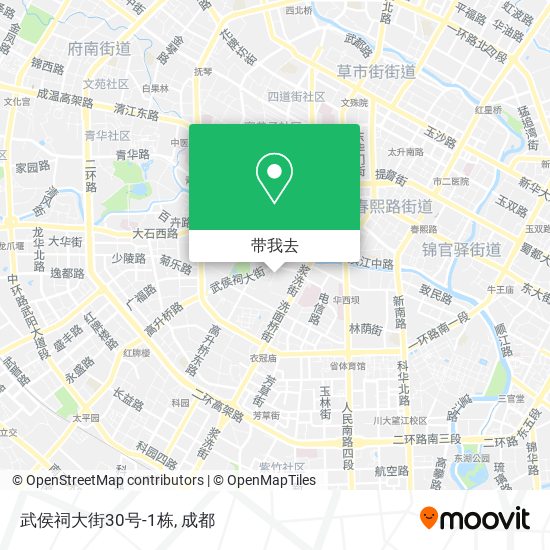 武侯祠大街30号-1栋地图