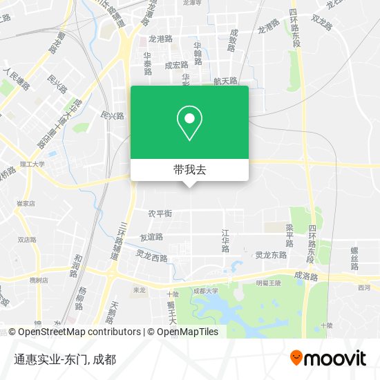 通惠实业-东门地图