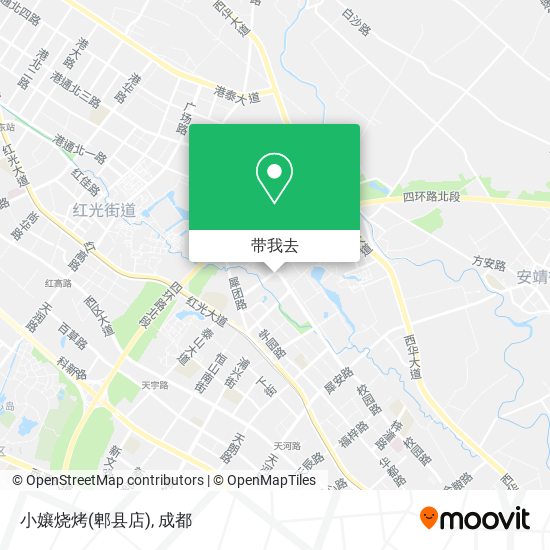 小孃烧烤(郫县店)地图