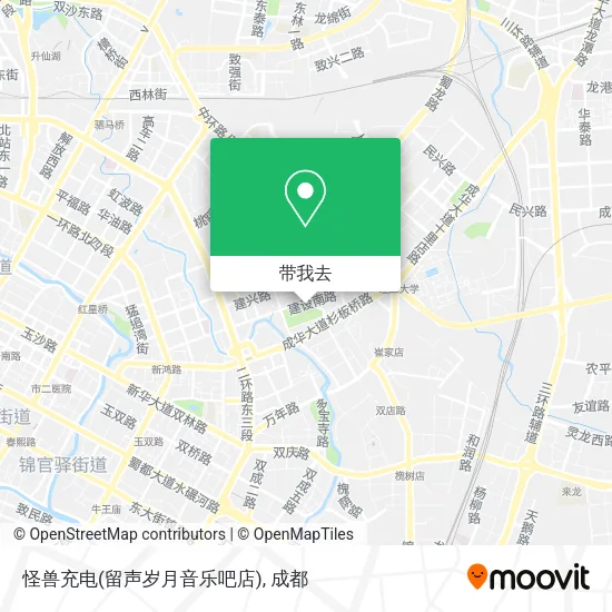 怪兽充电(留声岁月音乐吧店)地图