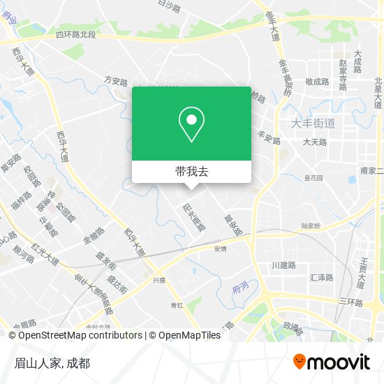 眉山人家地图