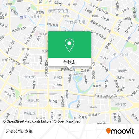 天源装饰地图