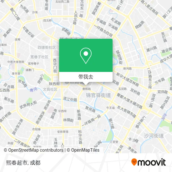 熙春超市地图