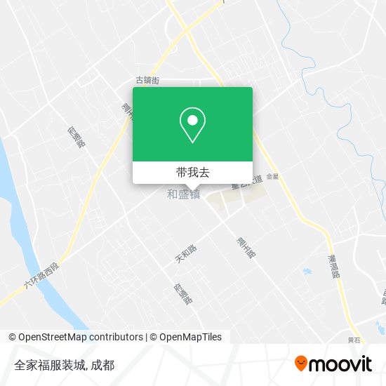 全家福服装城地图