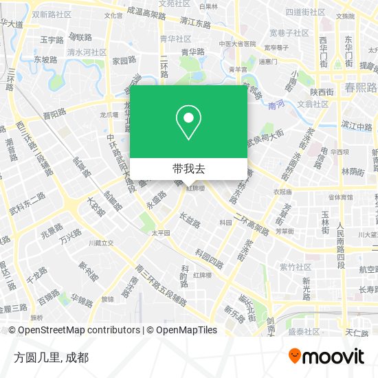 方圆几里地图