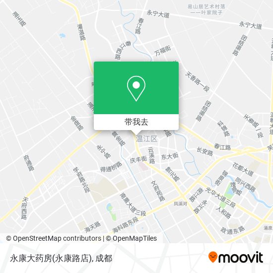 永康大药房(永康路店)地图