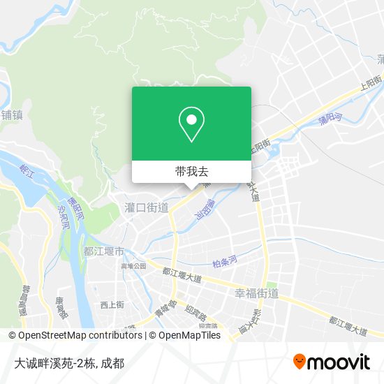 大诚畔溪苑-2栋地图