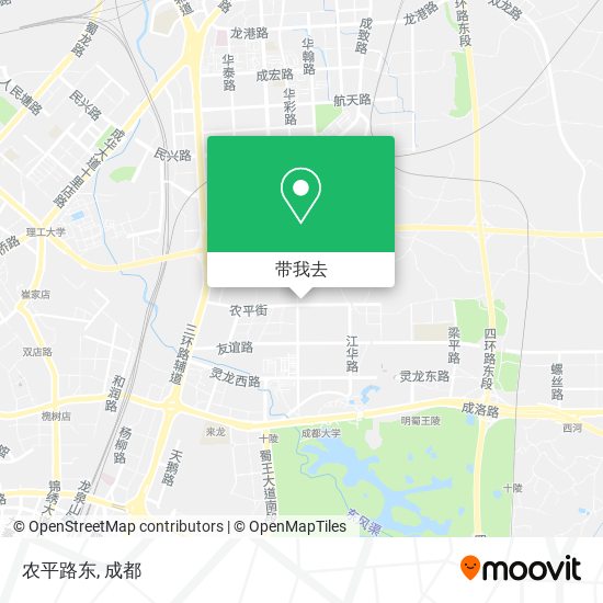 农平路东地图
