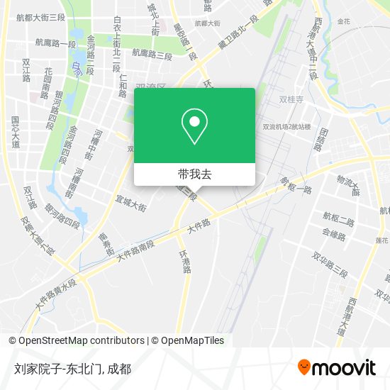 刘家院子-东北门地图