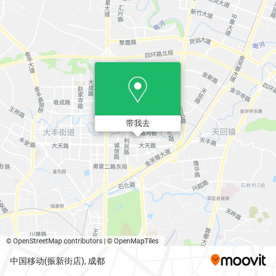 中国移动(振新街店)地图