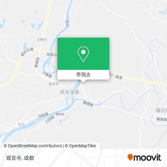 观音寺地图