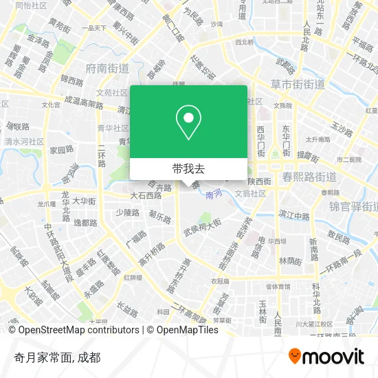奇月家常面地图