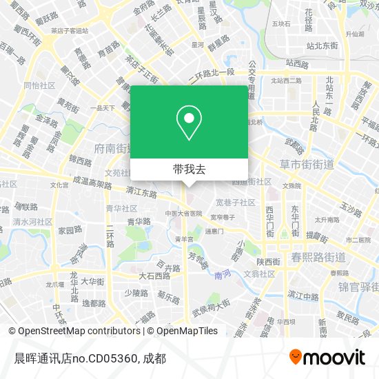 晨晖通讯店no.CD05360地图