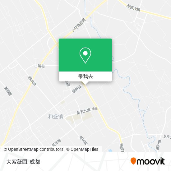 大紫薇园地图