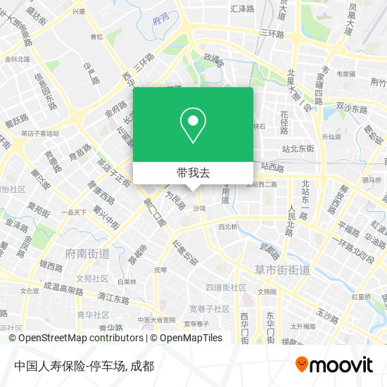 中国人寿保险-停车场地图