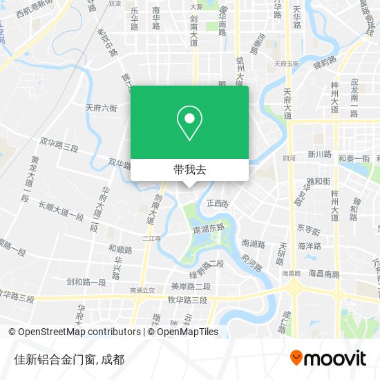 佳新铝合金门窗地图
