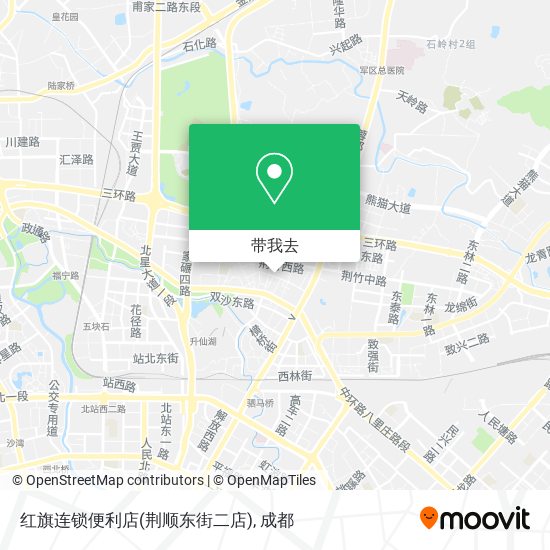 红旗连锁便利店(荆顺东街二店)地图