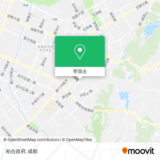 柏合政府地图