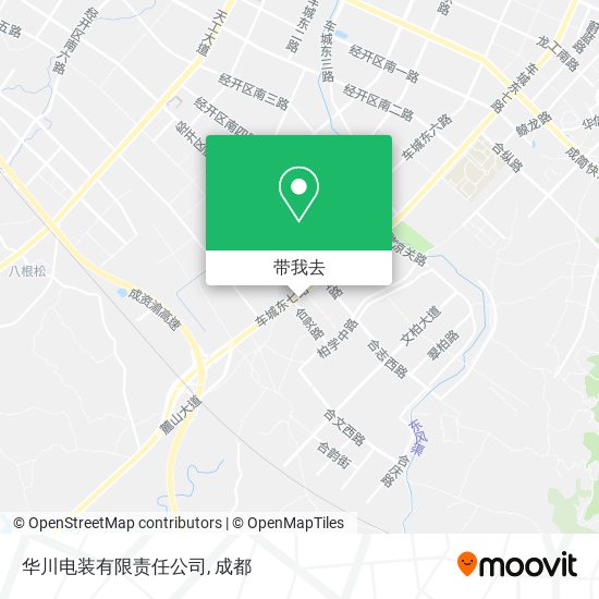 华川电装有限责任公司地图