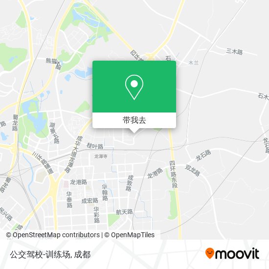 公交驾校-训练场地图