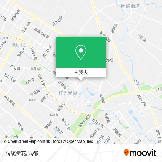 传统蹄花地图