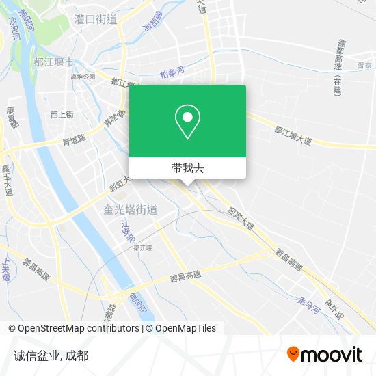 诚信盆业地图