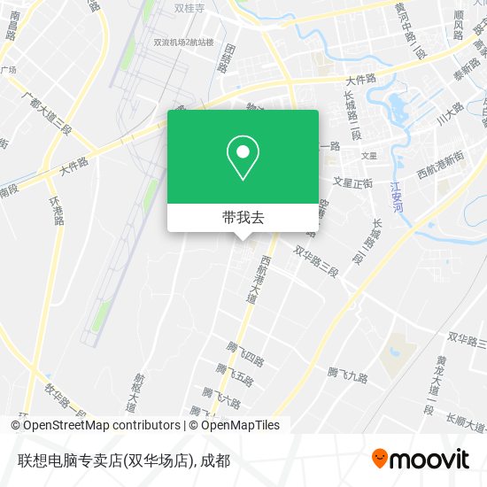 联想电脑专卖店(双华场店)地图