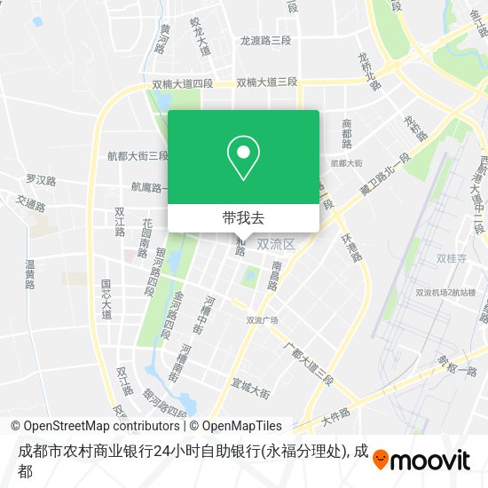 成都市农村商业银行24小时自助银行(永福分理处)地图