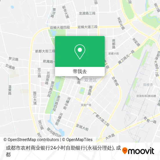 成都市农村商业银行24小时自助银行(永福分理处)地图