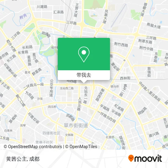 黄茜公主地图