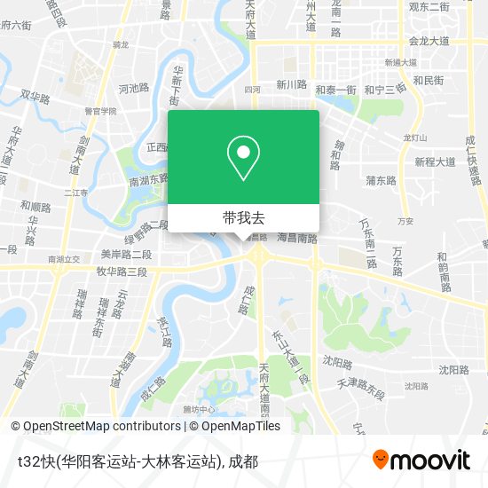 t32快(华阳客运站-大林客运站)地图