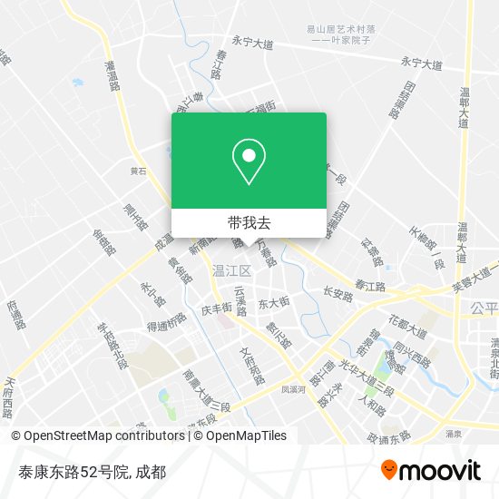 泰康东路52号院地图
