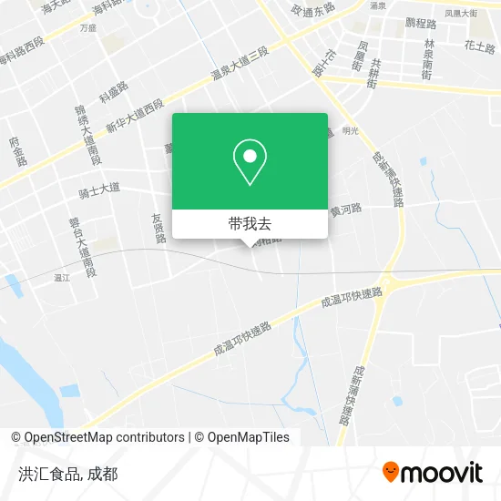 洪汇食品地图