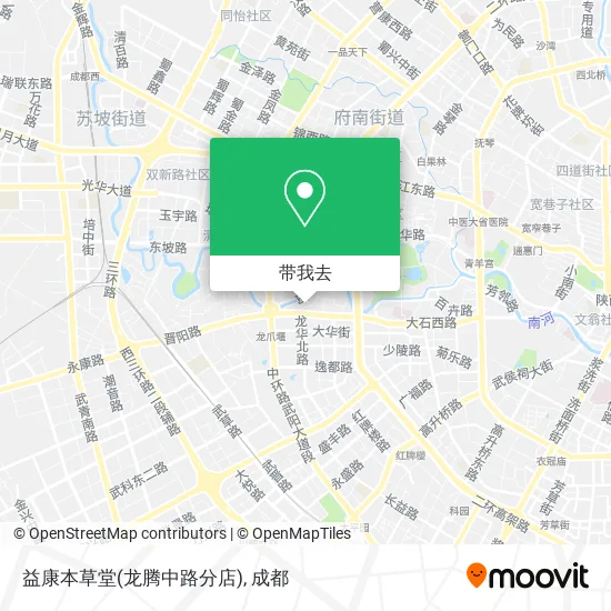 益康本草堂(龙腾中路分店)地图