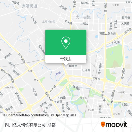 四川亿太钢铁有限公司地图