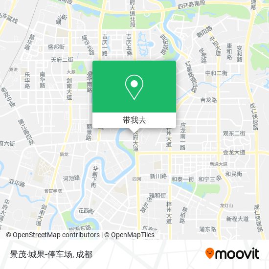 景茂·城果-停车场地图