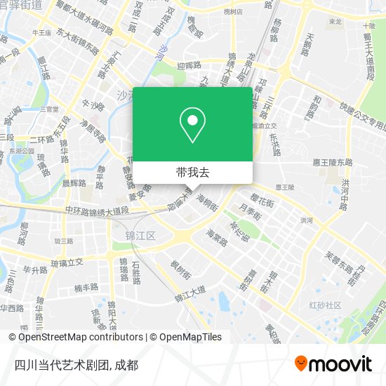 四川当代艺术剧团地图