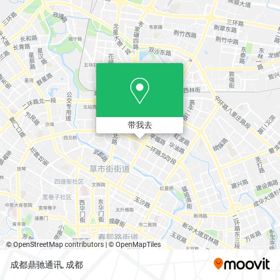成都鼎驰通讯地图